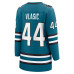 Женская джерси San Jose Sharks Marc-Edouard Vlasic Fanatics Teal Home Breakaway