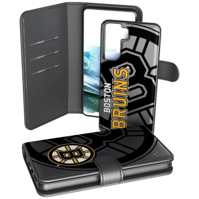 Чехол для телефона - кошелек Boston Bruins Samsung Galaxy Mono Tilt