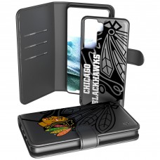 Чехол на телефон Chicago Blackhawks Samsung Galaxy Mono Tilt