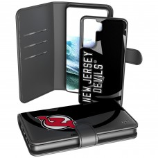 New Jersey Devils Samsung Galaxy Mono Tilt Wallet Case