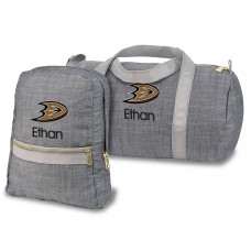 Anaheim Ducks Personalized Small Backpack and Duffle Bag Set