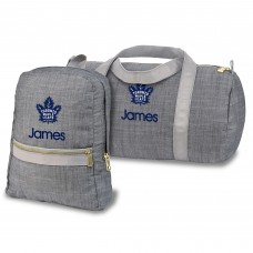 Toronto Maple Leafs Personalized Small Backpack and Duffle Bag Set