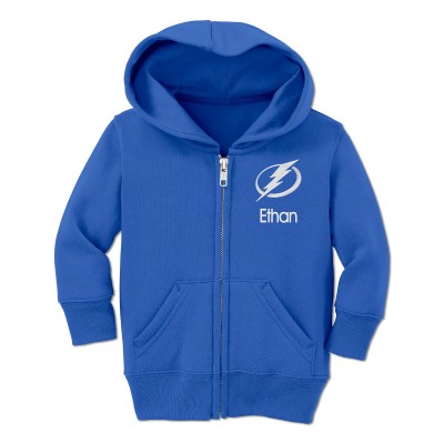 Толстовка на молнии Toddler Tampa Bay Lightning Chad & Jake Royal Personalized