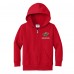 Toddler Minnesota Wild Chad & Jake Red Personalized Full-Zip Hoodie