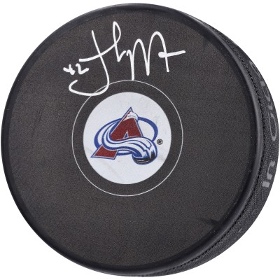Шайба с автографом Josh Manson Colorado Avalanche Fanatics Authentic