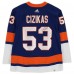 Autographed New York Islanders Casey Cizikas Fanatics Authentic Royal adidas Jersey