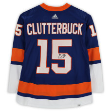Autographed New York Islanders Cal Clutterbuck Fanatics Authentic Royal adidas Jersey Autographed New York Islanders Cal Clutterbuck Fanatics Authentic Royal adidas Jersey