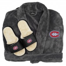Шлепки Халат и носки Montreal Canadiens ISlide Faux Fur