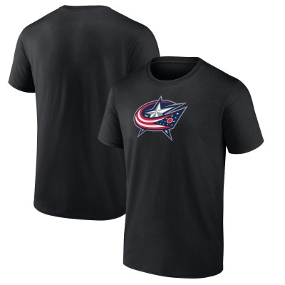 Футболка Columbus Blue Jackets Team Primary Logo Graphic - Black
