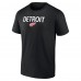 Футболка Detroit Red Wings Team Primary Logo Graphic - Black