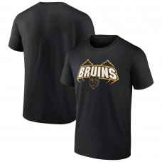 Boston Bruins Team Jersey Inspired T-Shirt - Black
