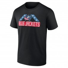 Columbus Blue Jackets Team Jersey Inspired T-Shirt - Black