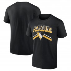 Pittsburgh Penguins Team Jersey Inspired T-Shirt - Black