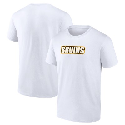 Футболка Boston Bruins Team Secondary Logo - White