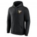 Pittsburgh Penguins Black Territorial Pullover Hoodie