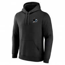 San Jose Sharks Black Territorial Pullover Hoodie