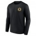 Футболка с длинным рукавом Boston Bruins Territorial - Black