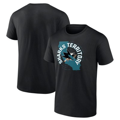 Футболка San Jose Sharks Shout Out - Black
