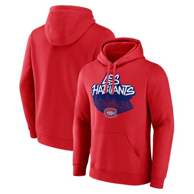 Montreal Canadiens Red Proclamation Pullover Hoodie