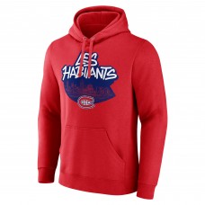 Montreal Canadiens Red Proclamation Pullover Hoodie