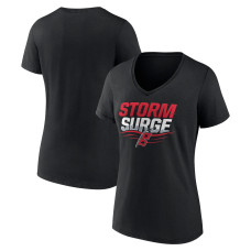 Женская Футболка Carolina Hurricanes Black Represent V-Neck
