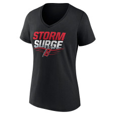 Женская Футболка Carolina Hurricanes Black Represent V-Neck