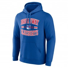 New York Rangers Blue Represent Pullover Hoodie New York Rangers Blue Represent Pullover Hoodie