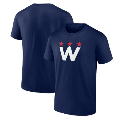 Футболка Washington Capitals Alternate Team Logo - Navy