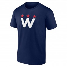 Футболка Washington Capitals Alternate Team Logo - Navy