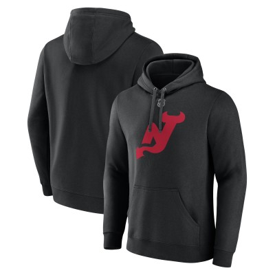 New Jersey Devils Black Alternate Logo Pullover Hoodie