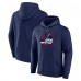 Winnipeg Jets Navy Alternate Logo Pullover Hoodie