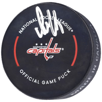 Autographed Washington Capitals Alexander Ovechkin Fanatics Authentic Official Game Puck