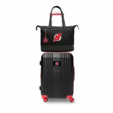 New Jersey Devils MOJO Premium Laptop Tote Bag and Luggage Set
