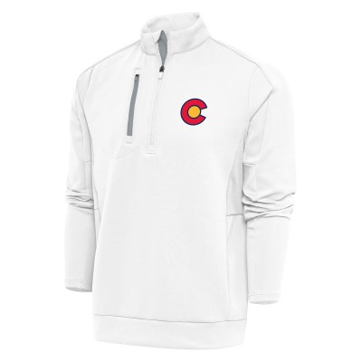 Кофта на молнии Colorado Avalanche Antigua Special Edition 2.0 Generation - White