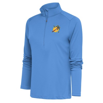 Кофта на короткой молнии Florida Panthers Antigua Womens Special Edition 2.0 Tribute - Light Blue
