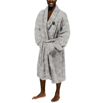 Vegas Golden Knights The Northwest Group Sherpa Bathrobe - Gray