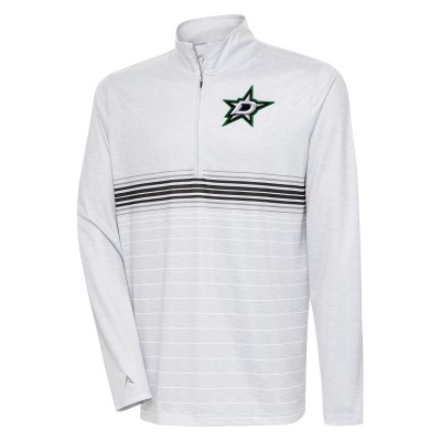 Кофта на молнии Dallas Stars Antigua Bullseye - Heather Gray/Black