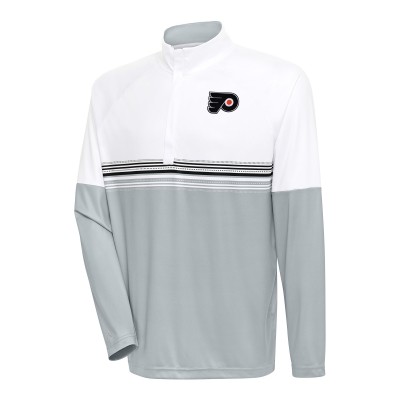 Кофта на молнии Philadelphia Flyers Antigua Bender - White/Black