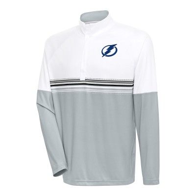 Кофта на молнии Tampa Bay Lightning Antigua Bender - White/Black