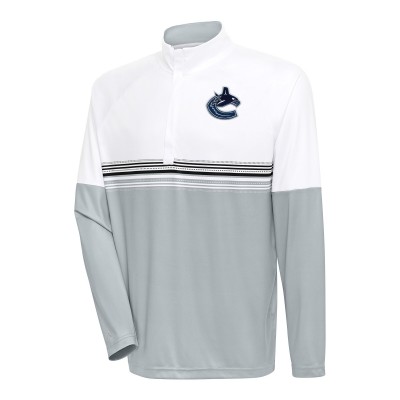 Кофта на молнии Vancouver Canucks Antigua Bender - White/Black