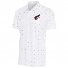 Поло Arizona Coyotes Antigua 19th - White/Black