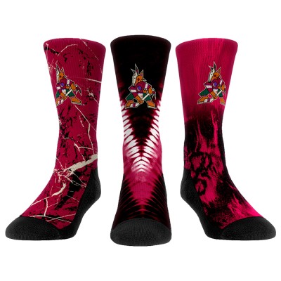 Три пары носков Arizona Coyotes Rock Em Unisex