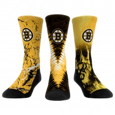 Три пары носков Boston Bruins Rock Em Unisex