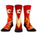 Три пары носков Calgary Flames Rock Em Unisex