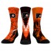 Три пары носков Philadelphia Flyers Rock Em Unisex