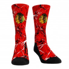 Youth Chicago Blackhawks Rock Em Socks Three-Pack Crew Socks Set