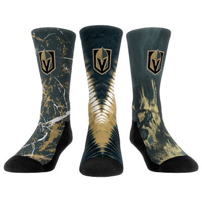 Три пары носков Vegas Golden Knights Rock Em Youth
