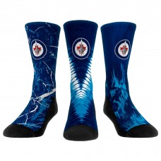 Три пары носков Winnipeg Jets Rock Em Youth