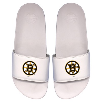 Шлепки Boston Bruins ISlide Youth Primary Logo Motto - White