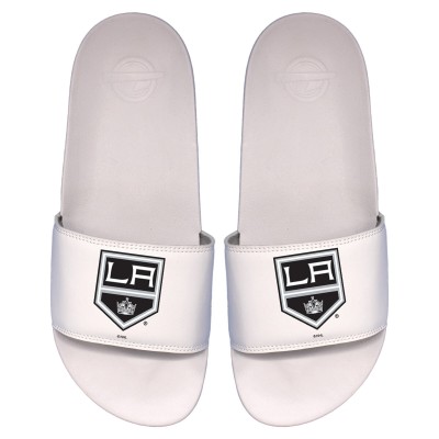 Шлепки Los Angeles Kings ISlide Primary Logo Motto - White
